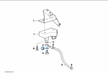 BMW parts diagram with part 07119963130 (Gasket Ring 12x15.5mm) highlighted in the control units diesel assembly