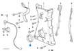 BMW parts diagram with part 11141275466 (Front Crankshaft Seal) highlighted in the timing case assembly