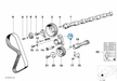 BMW parts diagram with part 11311711154 (M20 Timing Belt Adjusting Pulley) highlighted in the timing belt camshaft assembly