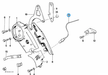 BMW parts diagram showing Pulse Generator (Crank Position Sensor) - M20 / M40 12141720856 in the timing cover upper assembly