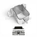 BMW E30 front bumper bracket 51111888122