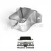 BMW E30 front bumper bracket 51111888122 - view 2