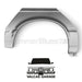 BMW E30 Coupe 1982-87 right rear arch repair section 41351961886