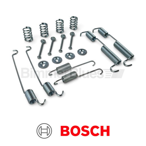 BMW E30 rear drum brake shoe spring set 34211154448